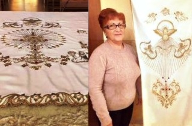 Giuseppa D'Alù, orgoglio raddusano nell'arte del ricamo. E' un'artista dalle "mani d'oro"